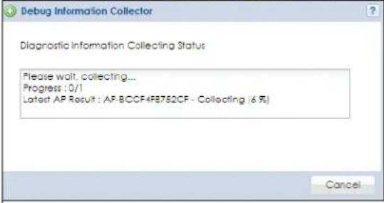 ZYXEL USGFLEX700-GB0102F - The Diagnostics AP Screen - 1