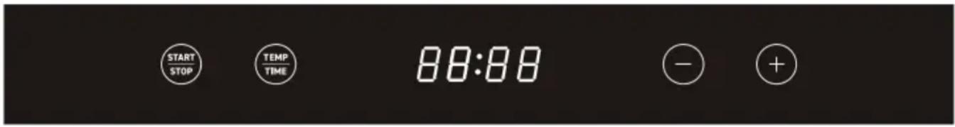 START STOP TEMP TIME 88:88 - +