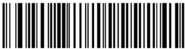 Black and white barcode image with vertical lines on both sides