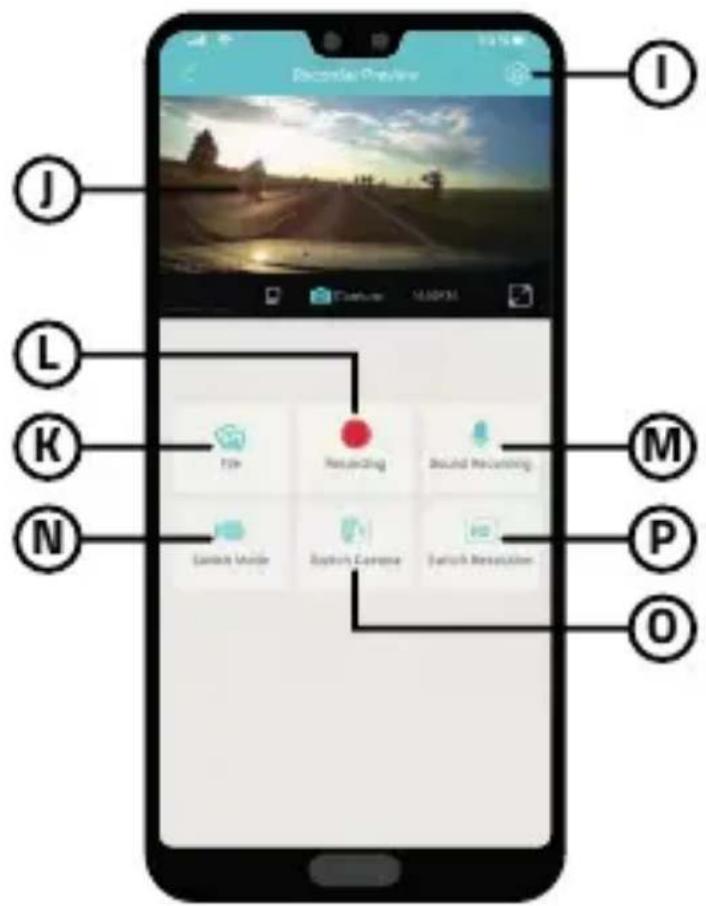 Lamax N10 GPS 3in1 - Ovládání aplikace – po připojení - 1