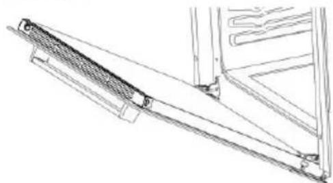 Mora VT231GX - Removing the doors - 3