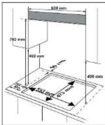 900 mm 700 mm 400 mm 400 mm 553.800 mm 515 mm