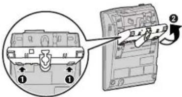 PANASONIC KX-TS2388 - Холати баланд дар рўи миз - 3