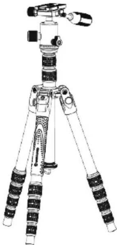 Vanguard VEO 3T 235CP - VEO 3T Tripod Series - 3