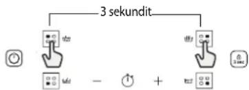3 sekundit 0 100 - + 3000