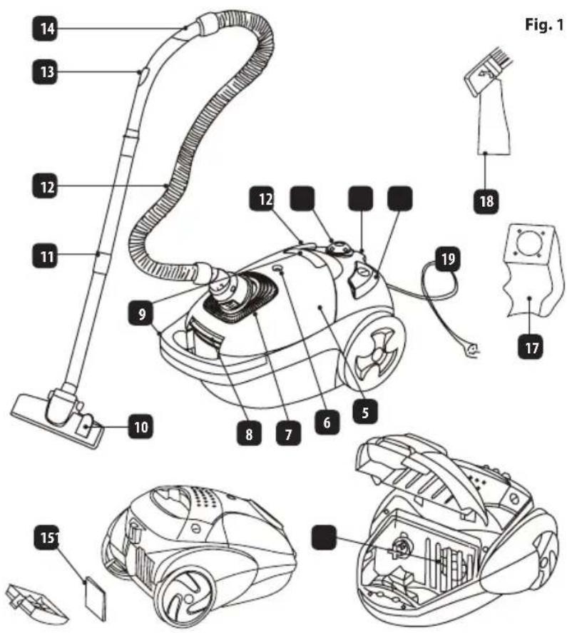 Fig. 1 14 13 12 11 12 9 10 8 7 6 5 19 18 17 15