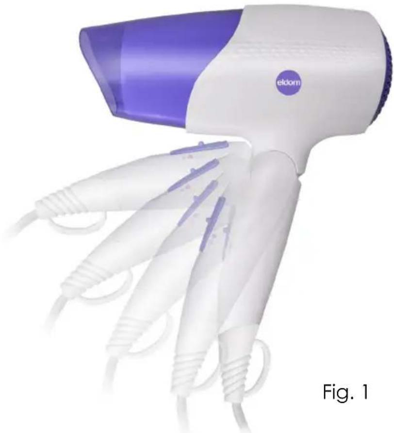 Eldom WHOOSH HT170 - USO DEL APARATO - 3