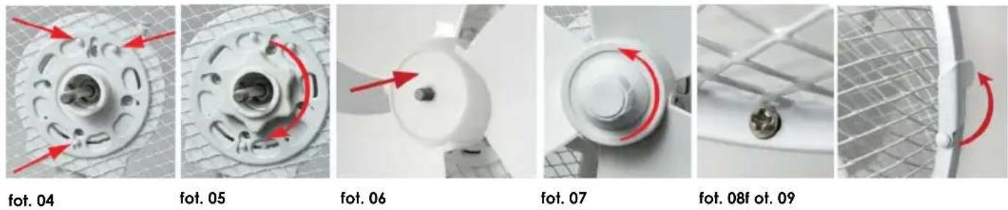 Eldom ROTTO BIAŁY WG40 - DANE TECHNICZE - 1
