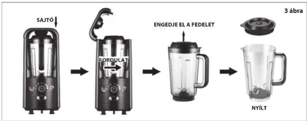 Eldom Smoof BL1000V - A KEVERÖPOHÁR ÖSSZESZERELÉSE - 2