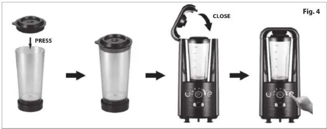 Eldom Smoof BL1000V - ASSEMBLY OF MIXING CONTAINER - 3