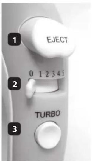 1 EJECT 0 1 2 3 4 5 2 TURBO 3