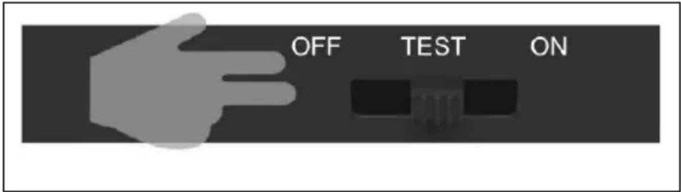 OFF TEST ON
