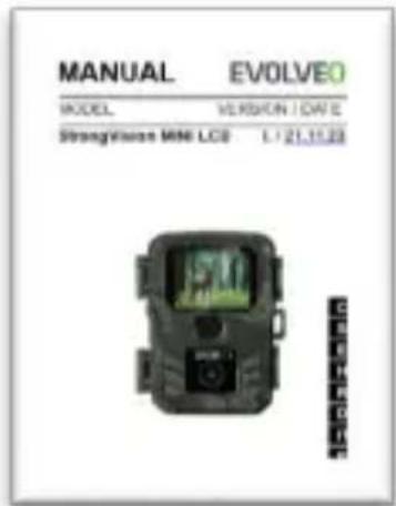 MANUAL MODEL VERSION | DATA StrongVision MINI LCD 1:21.11.23 EVOLVEO CEREL ELECTRIC