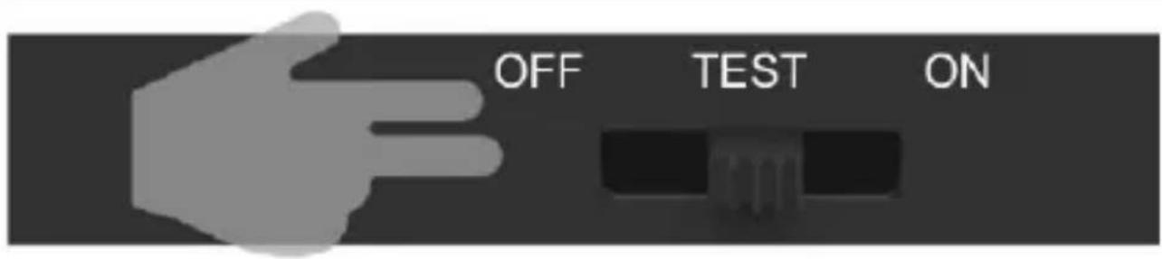OFF TEST ON