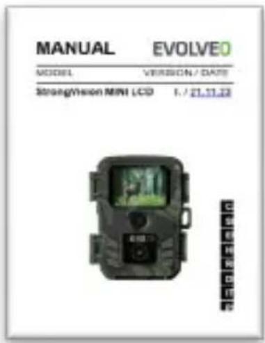 MANUAL EVOLVE0 MODEL VERSION / DATE StrongVision MINI LCD 1. / 21.11.23