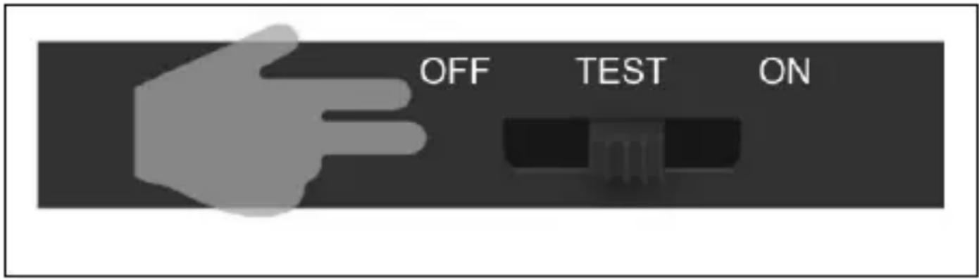 OFF TEST ON