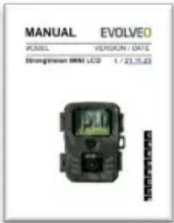 MANUAL EVOLVEO MODEL VENDRUN / DATE Hroughtsun MNI LCD 1 / 23.15.23 SERVICES