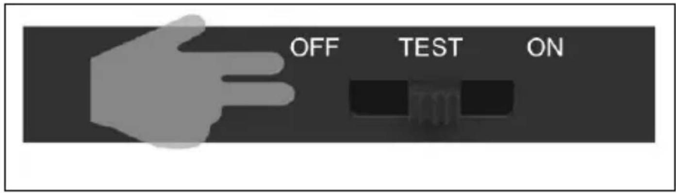 OFF TEST ON