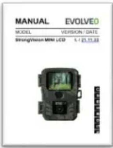 MANUAL EVOLVE0 MODEL VERSION/DATE StrongVision MINI LCD 5.121.11.32