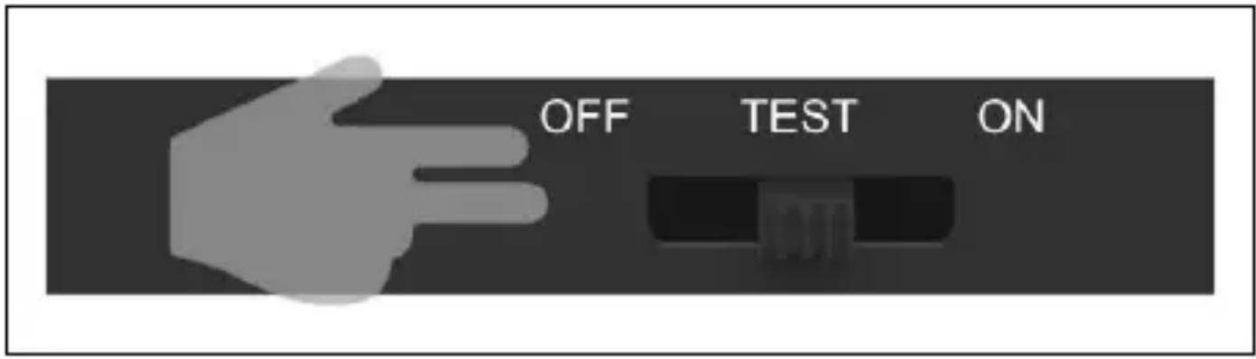 OFF TEST ON