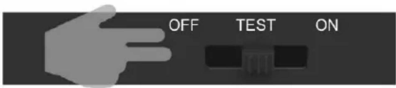 OFF TEST ON