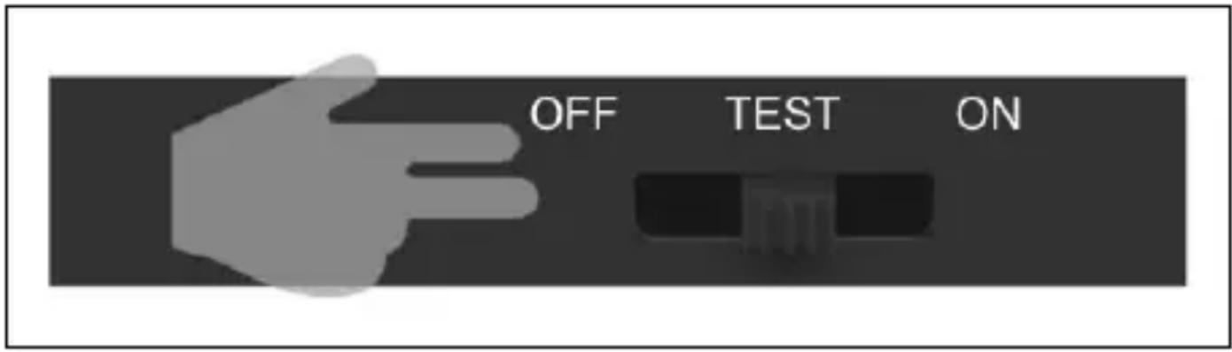 OFF TEST ON