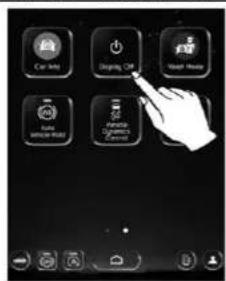 Car Info Display Off User Header Mobile Home Service Window Personal Copyright Customer