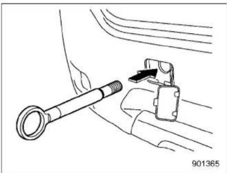 SUBARU Outback Premium (2025) - Rear towing hook: - 4
