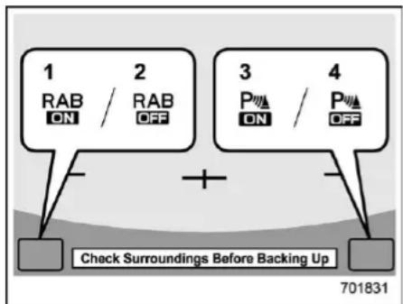 SUBARU Outback Premium (2025) - is■ Reverse Automatic Braking (RAB) System ON/OFF a Setting - 1