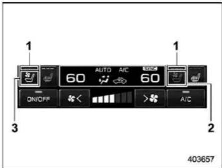 1 AUTO A/C 60 60 ON/OFF < A/C 3 2 403657