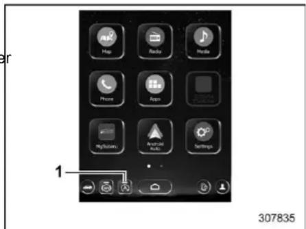 Map Radio Media Phone Appo Android MyButton Android Auto Settings 307835