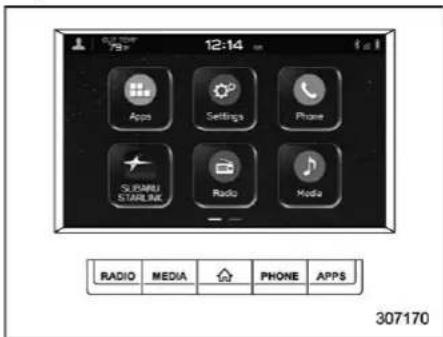 12:14 Apps Settings Phone SUPURU STARLINK Radio Media RADIO MEDIA PHONE APPS 307170