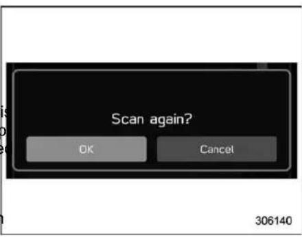 Scan again? OK Cancel 306140