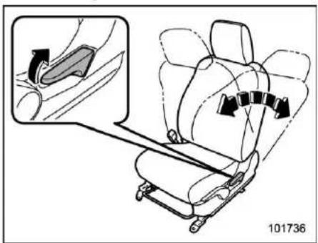 SUBARU Outback Touring (2025) - ▼ Reclining the seatback - 1