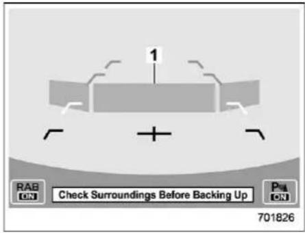 1 RAB ON Check Surroundings Before Backing Up P ON 701826