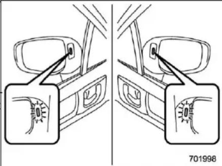 SUBARU Outback Touring (2025) - ■ BSD/RCTA Approach Indicator Light/Warning Buzzer - 1