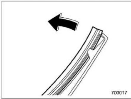 SUBARU Outback Touring (2025) - ■ Rear Window Wiper Blade Rubber (Outback/Subaru Outback Wilderness) - 1