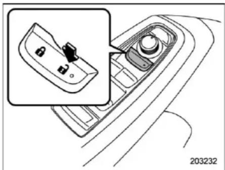 SUBARU Outback Touring (2025) - Models without "keyless access with push-button start system": - 1
