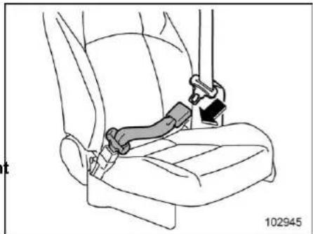 SUBARU Outback Touring (2025) - 1-6. Seatbelt Extender - 1