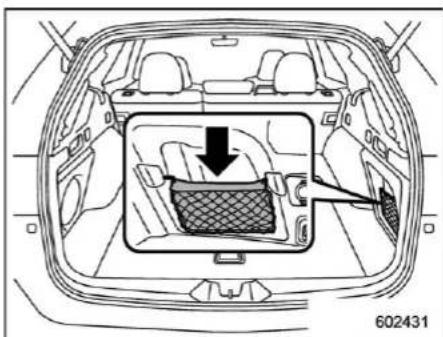 SUBARU Outback Touring (2025) - 6-15. Adjustable Storage Ne (Outback/Subaru Outback Wilderness) - 1