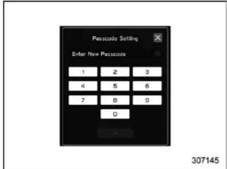 SUBARU Outback Touring (2025) - ^19 Activation of Valet Mode - 3