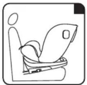 Caretero Commo i-Size - Obracanie siedzenia / Rotating the seat / Drehen des Sitzes - 1