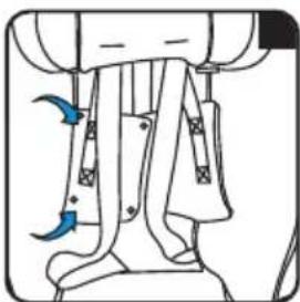 Caretero Commo i-Size - Regulacja Top Tether / Adjusting Top tether / Einstellung des oberen Haltegurts - 5