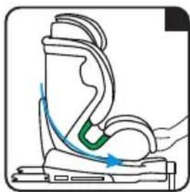 Caretero Turox - Regulacja pozycji pochylenia / Adjusting recline positions /Einstellen der Rückenlehnenpositionen - 1