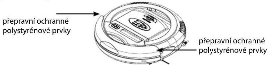 CleanMate QQ-2R - Odstranění ochranných bezpečnostních přepravních prvků - 1