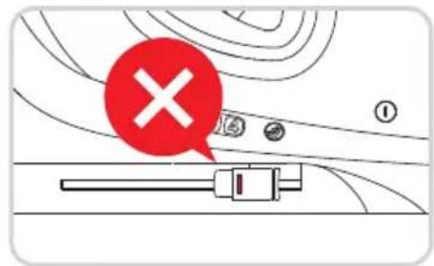 Diagram showing a red 'X' symbol with a magnified view of a mechanical component, surrounded by contour lines and numbered markers.