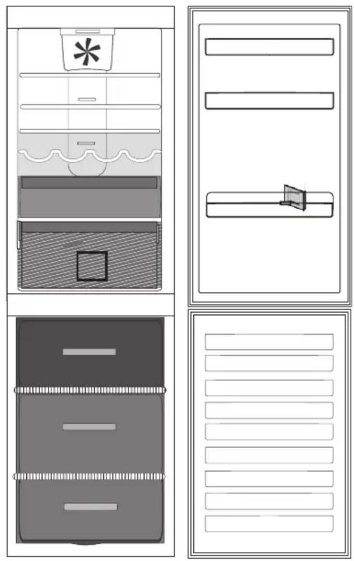 WHIRLPOOL BSNF 8151 OX - HOW TO STORE FOOD AND BEVERAGE - 1