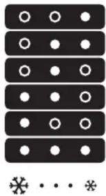 WHIRLPOOL BSNF 8151 OX - TEMPERATURE SETTING - 1