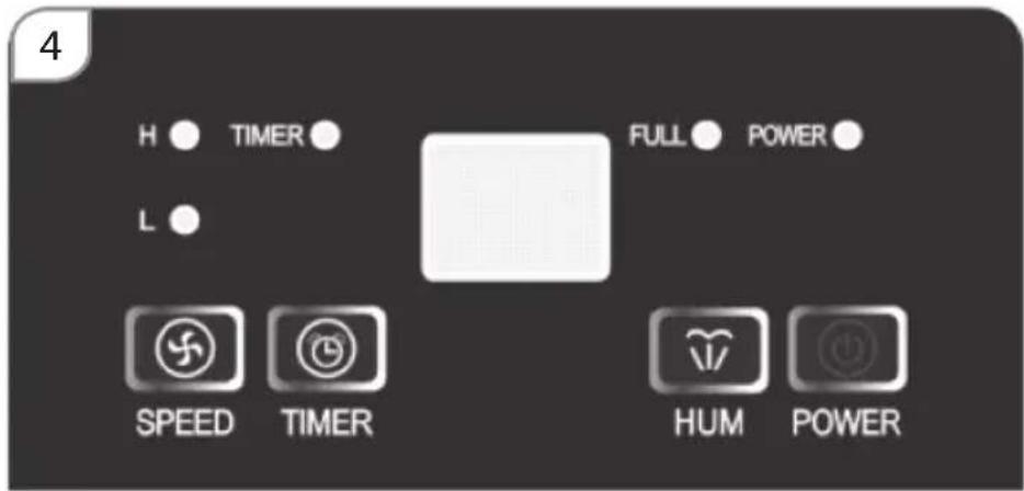 Eldom ColumbiaVac OPC1000 - CONTROL PANEL - 1