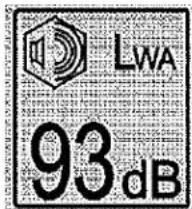 LWA 93 dB